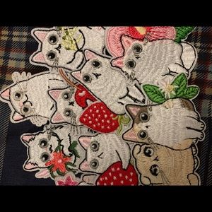 A bunch of kitten patches